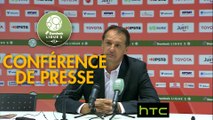 Conférence de presse Valenciennes FC - RC Lens (1-2) : Faruk HADZIBEGIC (VAFC) - Alain  CASANOVA (RCL) - 2016/2017