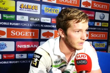 Louis Dupichot après Grenoble - Section : "C'est un super match à jouer"