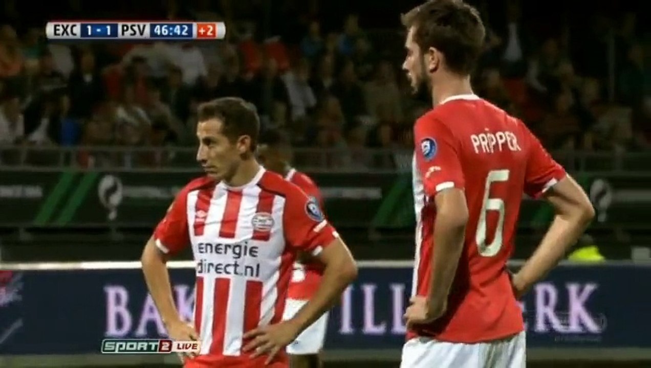 Luuk de Jong GOAL HD - Excelsior 1-2 PSV 24.09.2016