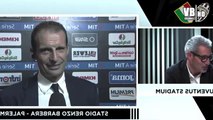 Palermo Juventus 0-1- Intervista ad Allegri, Alex Sandro e Gazzi