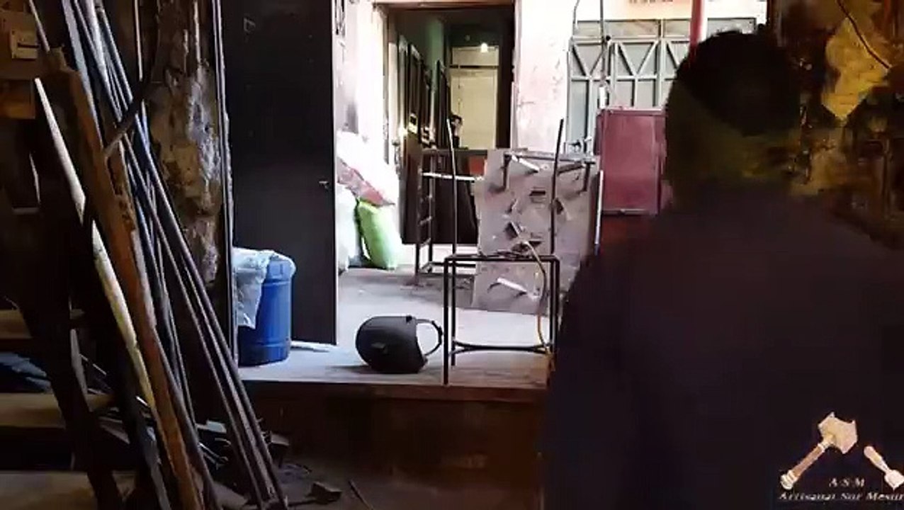 comment fabriquer chaise en fer forgé marocain