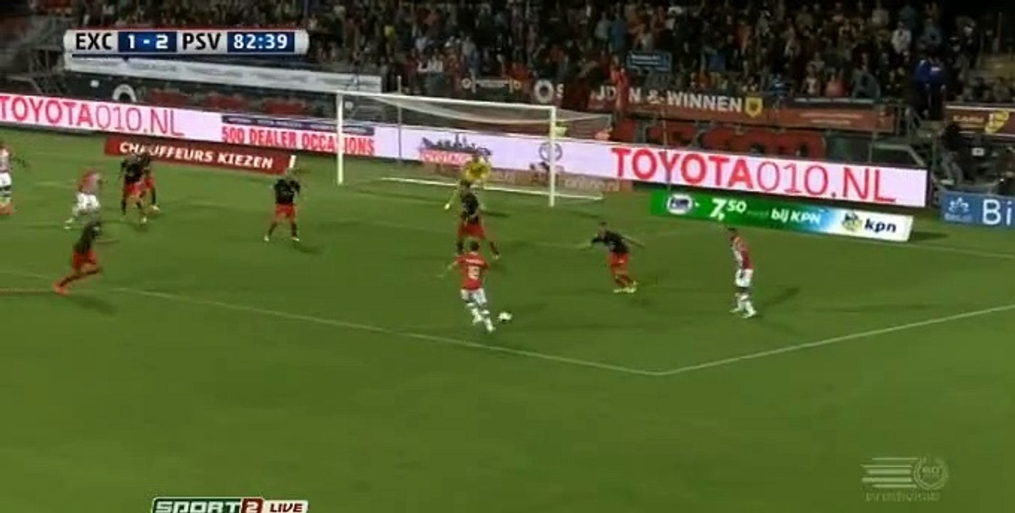 Davy Propper Goal - Excelsiort 1-3 PSV 24.09.2016 HD