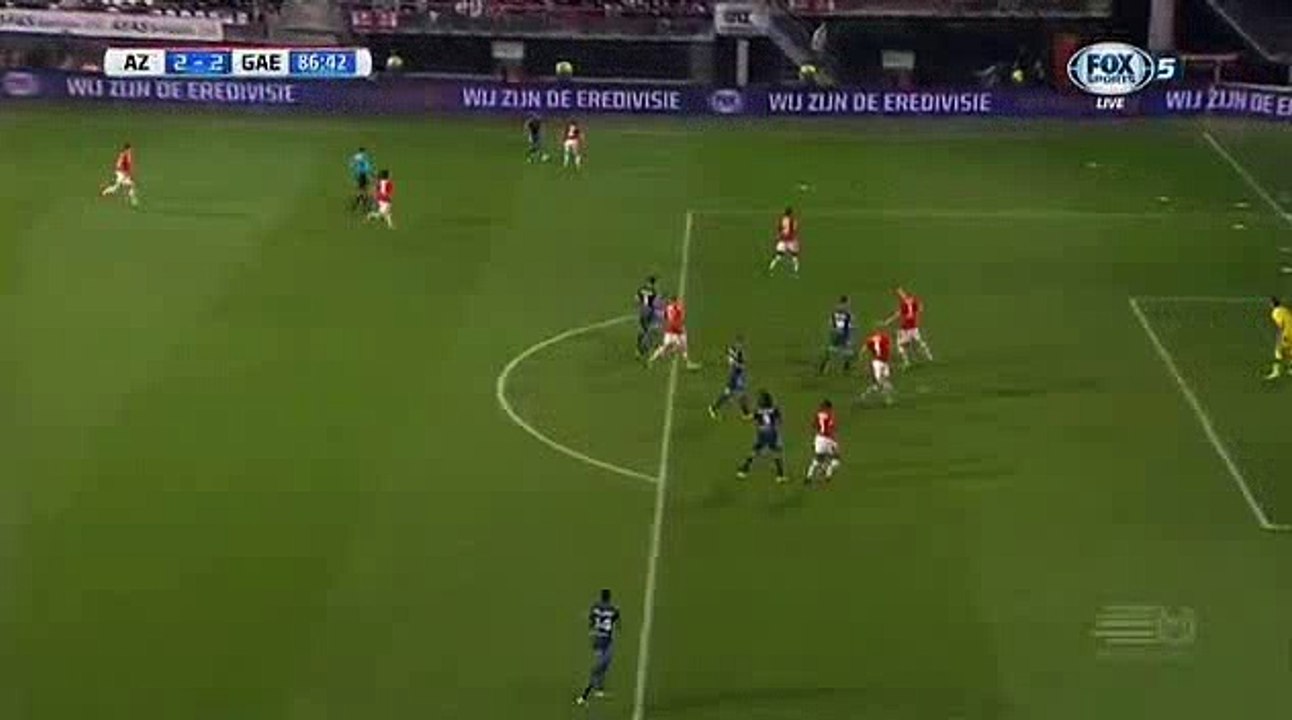 Sam Hendriks Goal HD - AZ Alkmaar	2-2	G.A. Eagles 24.09.2016 HD