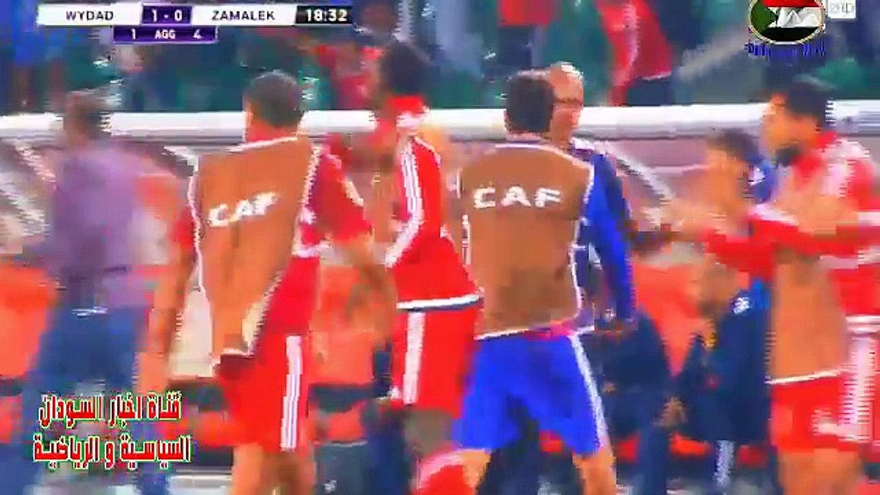 اهداف مباراة الوداد والزمالك اليوم 24-9-2016