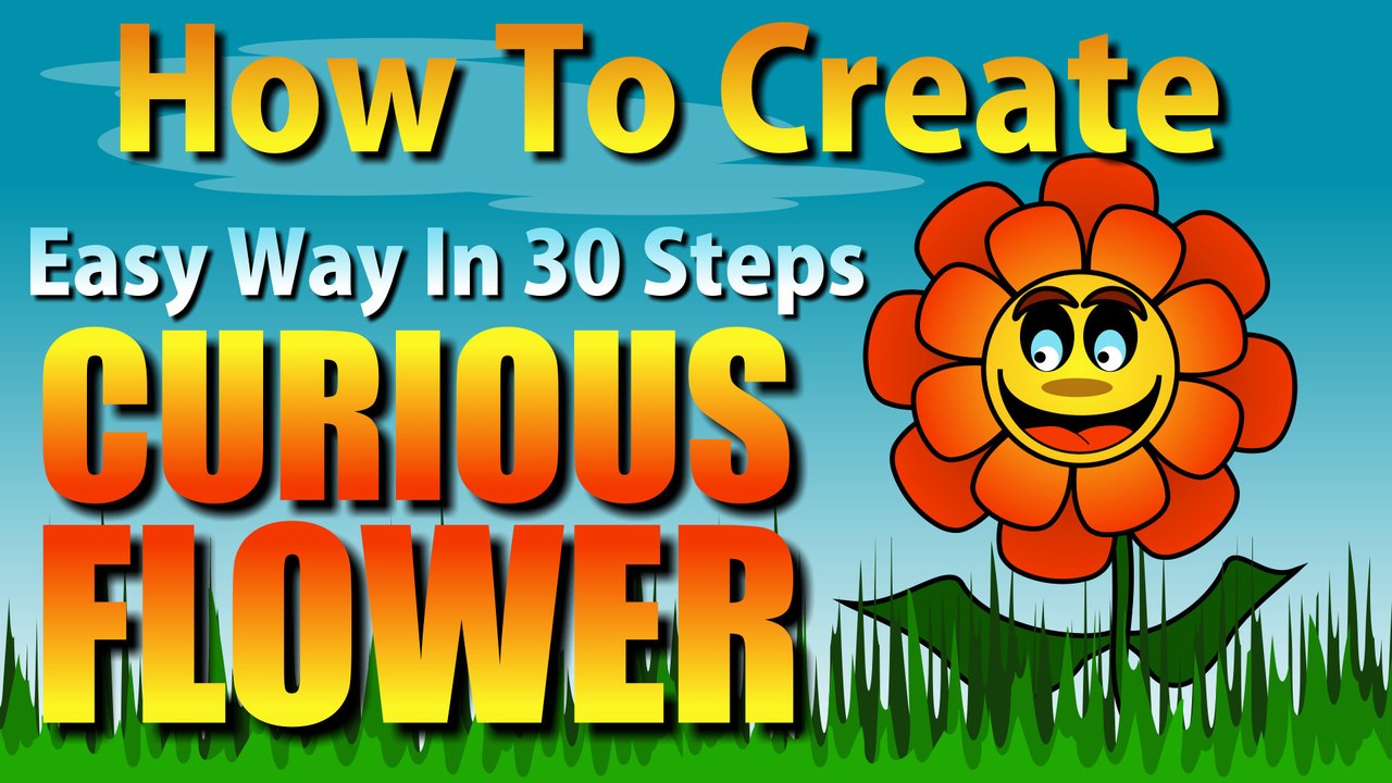 How To Create Easy Way Step By Step ... Curious Flower