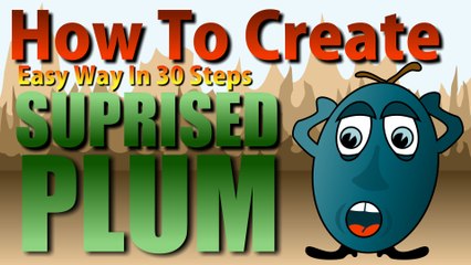 How To Create Easy Way Step By Step ... Suprised Plum