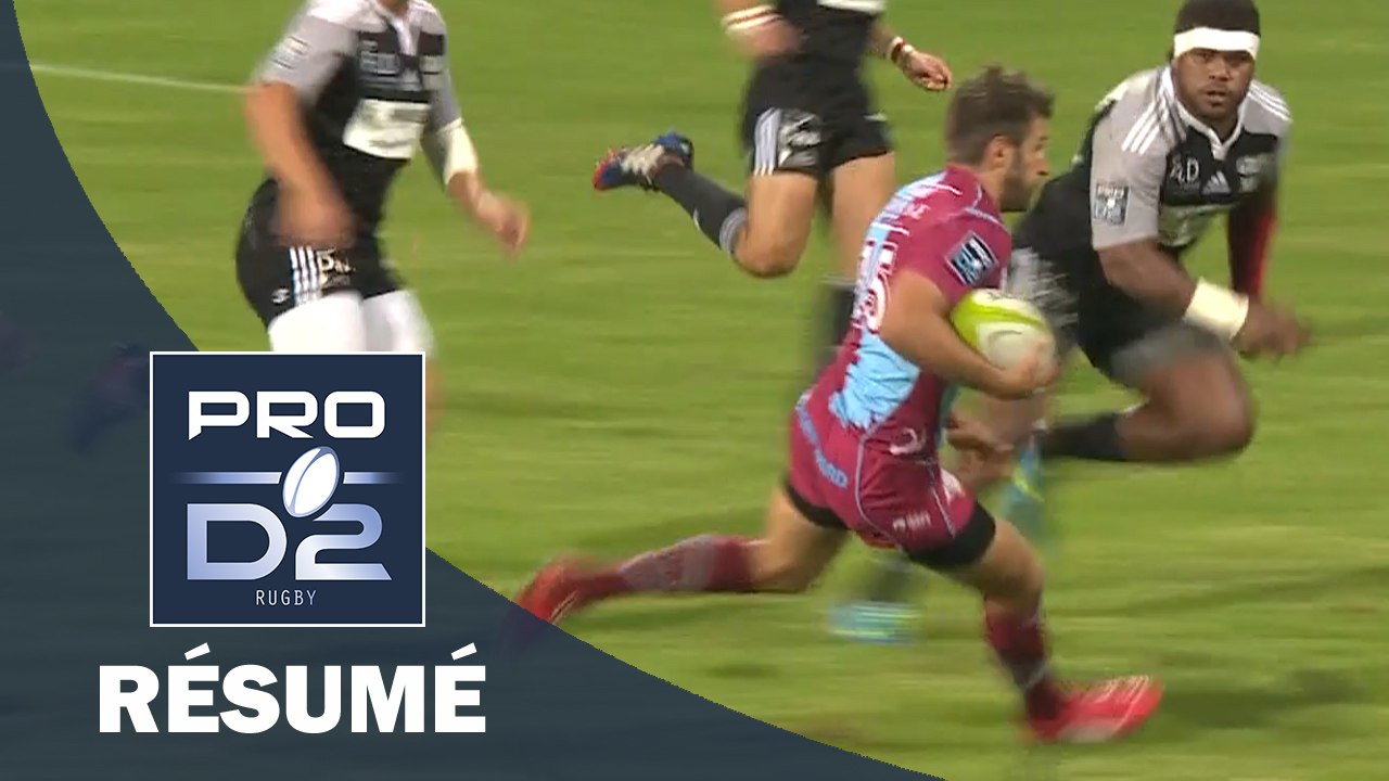 PRO D2 - Résumé Bourgoin-Dax: 35-13 - J05 - Saison 2016/2017