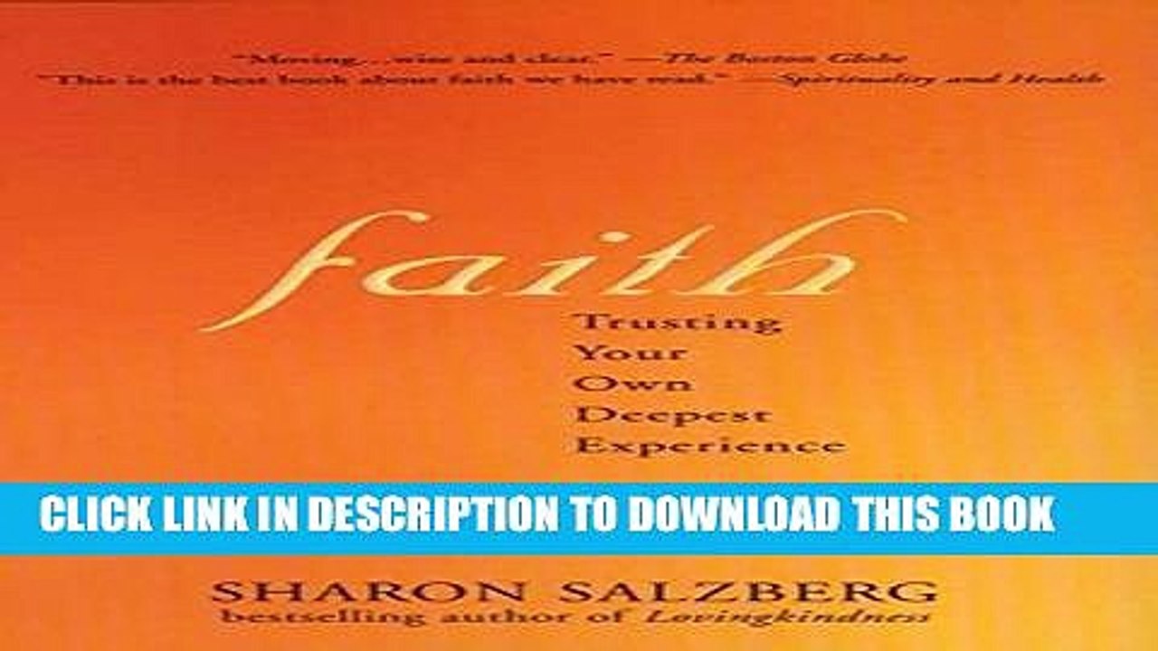 [PDF] Faith: Trusting Your Own Deepest Experience Popular Colection