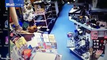 Footage appears to show paranormal activity in antiques shop