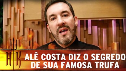 Alê Costa revela o segredo de sua famosa trufa