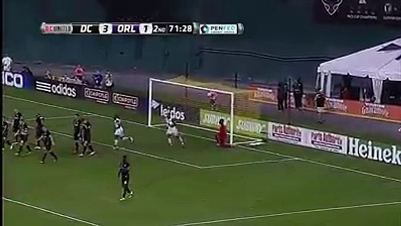 DC 3-1 ORL -- americain league 24-09-2016 julio babtista amazing free kick !!