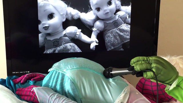 Pregnant Pink Spidergirl Frozen Elsa Ultrasound Of Bad Baby Twin Frozen Elsa! - Funny Superheroes-wV_JoZGV7Xs part 2