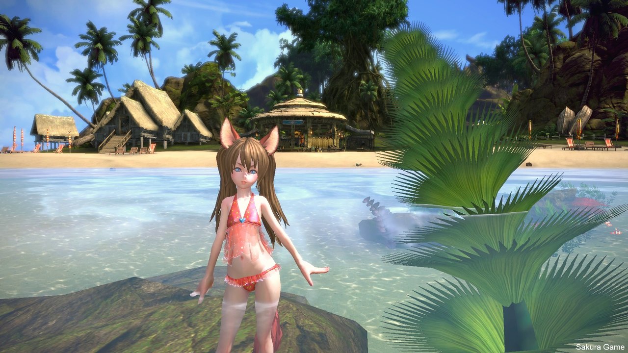 Tera Online - Sakura a la plage