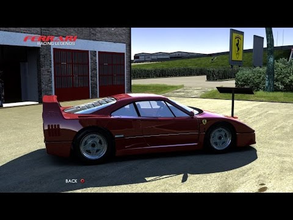 Test Drive Ferrari Racing Legends PS3 Gameplay - F40 Quick Race