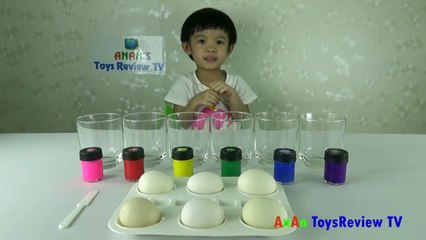 Coloring Easter Eggs - ToysReview TV 1