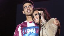 Demi Lovato and Joe Jonas Perform Toothbrush at JW Marriott Los Angeles