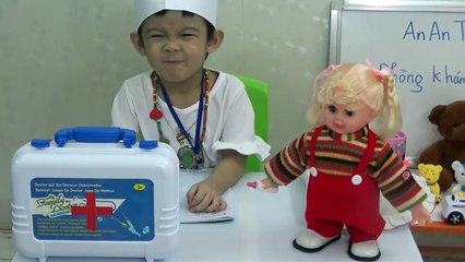 Baby to the doctor - baby clinic for dolls - Toys doctor baby 1