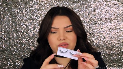 APPLYING FALSIES UNDERNEATH LASH!