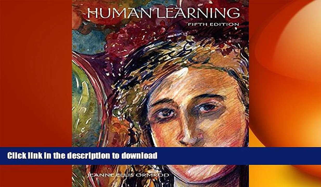 FAVORITE BOOK  Human Learning (5th Edition)  PDF ONLINE