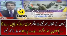 Indian Anchor Warns Indian Government, Don't Mess with Pakistan - 2016 LATEST NEWS