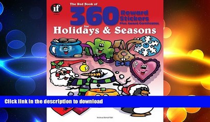 FAVORITE BOOK  The Red Book of 360 Reward Stickers for Holidays and Seasons, Grades PK - 6  GET