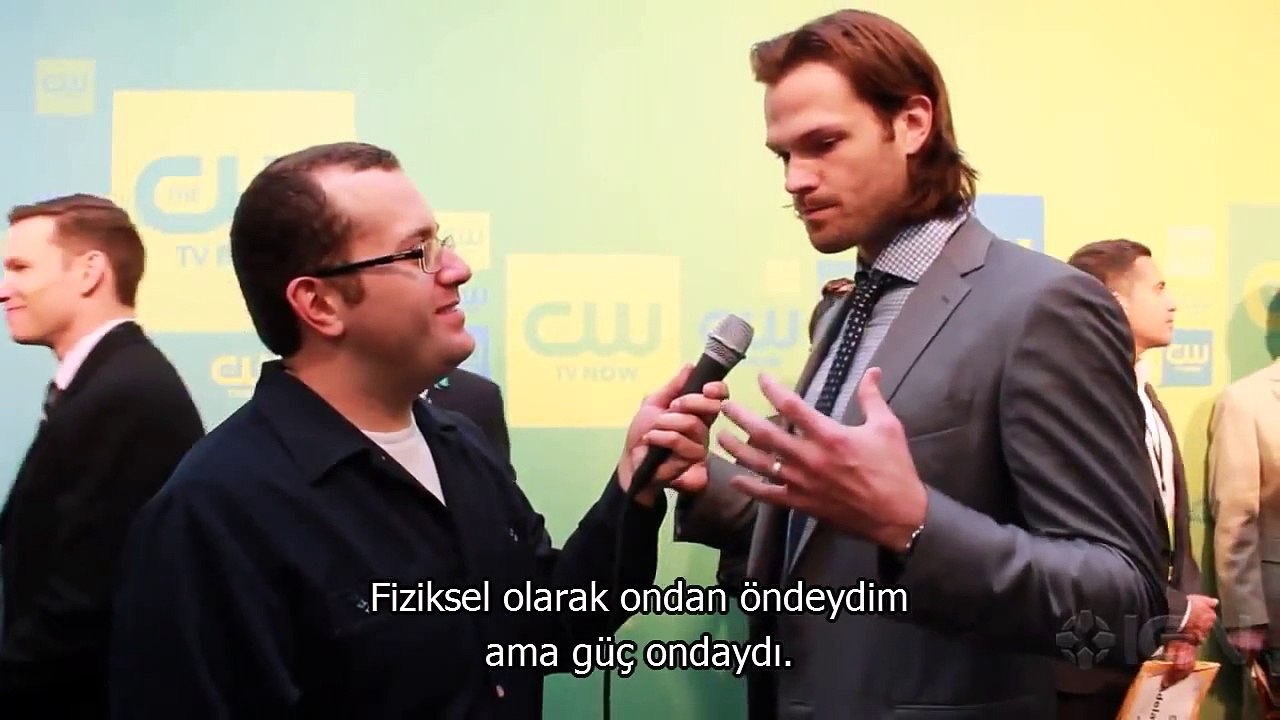 Supernatural - Jared Padalecki CW Upfronts Röportajı (Türkçe Altyazılı)