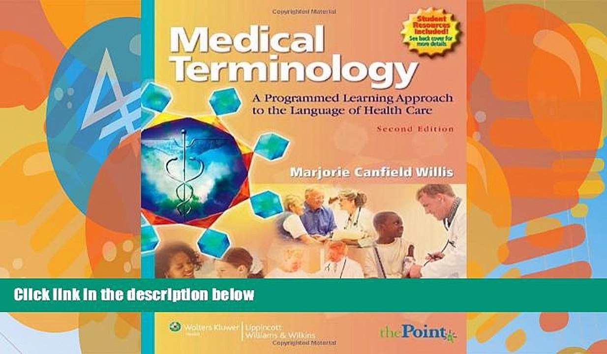 Big Deals  Medical Terminology: A Programmed Learning Approach to the Language of Health Care