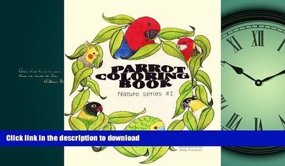 FAVORIT BOOK Parrot Coloring Book: Nature Series READ PDF BOOKS ONLINE
