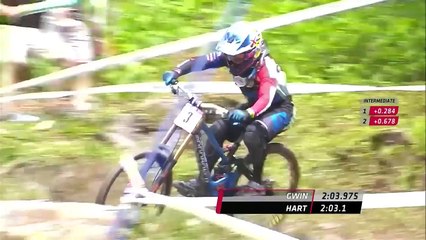 Danny Hart PINS IT to Victory: Winning Run | UCI MTB World Cup 2016