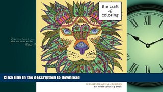 FAVORIT BOOK 30 Majestic Animal Designs: An Adult Coloring Book (Relaxing And Stress Relieving