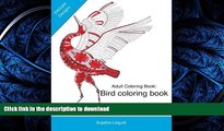 FAVORIT BOOK Adult coloring books: A Coloring book for adults featuring Bird Designs,Mandalas: