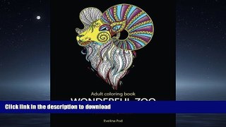 FAVORIT BOOK Wonderful Zoo: 27 Animals for Relaxation and Stress Relief + Bonus 5 Amazing Mandalas