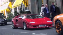 Amazing London Supercars! (Many 918s, Zonda Cinque ,3x Aventador SV...)