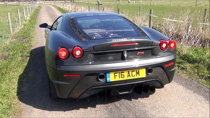 Ferrari 430 Scuderia ULTIMATE sounds: Tunnels, slides and revs