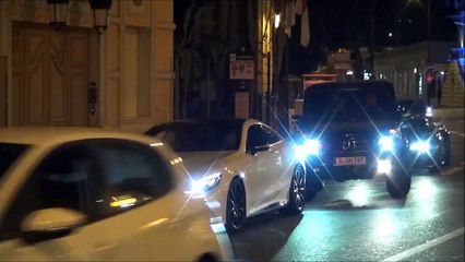 CARBON Blue Bugatti Veyron Vitesse accelerations and driving in Monaco!