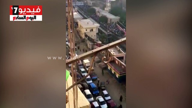 القيادة العشوائية تتسبب فى شلل مرورى بعزبة النخل
