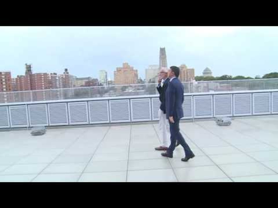 New York   Renzi al nuovo Campus della Columbia University 19 09 16