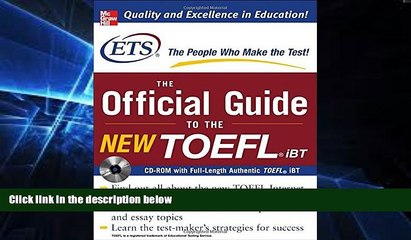 Big Deals  The Official Guide to the New TOEFL iBT with CD-ROM (McGraw-Hill s Official Guide to