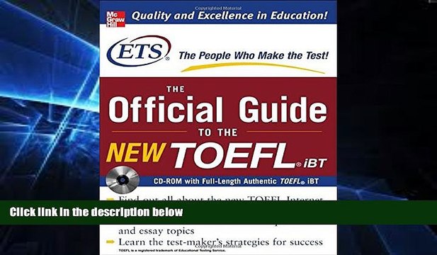 Big Deals The Official Guide to the New TOEFL iBT with CD-ROM (McGraw-Hill s Official Guide to