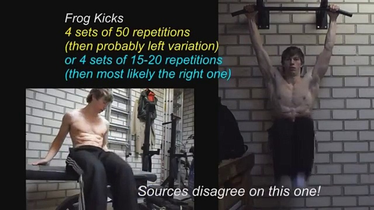 Bruce Lee's Personal Abdominal Workout