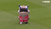 Hilarious Scene With A Mascott During Derby County vs Blackburn Rovers!