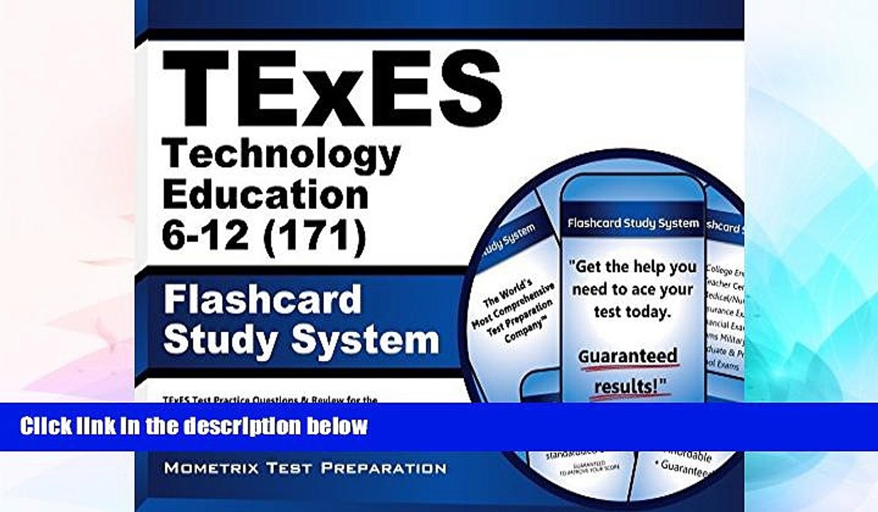 Big Deals  TExES Technology Education 6-12 (171) Flashcard Study System: TExES Test Practice