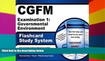 Big Deals  CGFM Examination 1: Governmental Environment Flashcard Study System: CGFM Test Practice