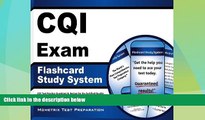 Big Deals  CQI Exam Flashcard Study System: CQI Test Practice Questions   Review for the Certified