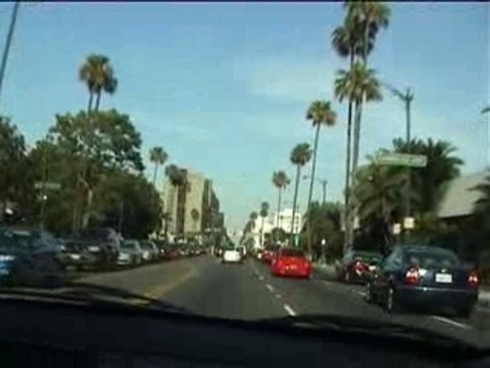 Dans les rues de Los angeles
