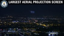 Largest aerial projection promotes 2016 MTV Video Music Awards - Guinness World Records