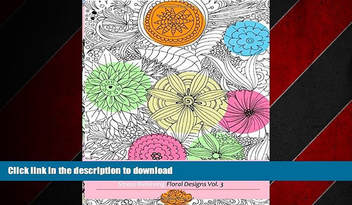 FAVORIT BOOK Adult Coloring Books: Stress Relieving flowers and Butterflies Designs (Amazing