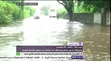 أمطار غزيرة في حيدر أباد بالهند والسلطات تجلي سكان المناطق المنخفضة