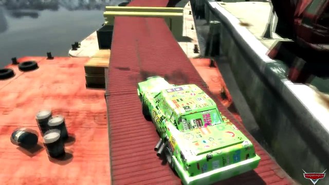 Chick Hicks Disney car Bohan-Dukes Off Road Track by onegamesplus