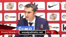 Valverde tras Athletic Sevilla 24-9-2016 woodyathletic.net